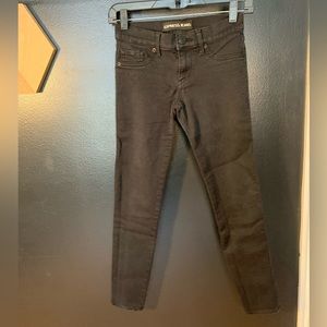 Express Black Low-rise Skinny Jeans, 00s